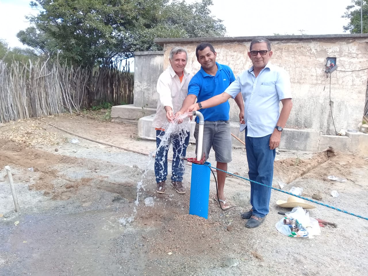 Administração Municipal Instala Poço na Vila de Miranda e Resolve Problema de Abastecimento da Comunidade